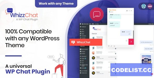 WhizzChat v1.4 - A Universal WordPress Chat Plugin