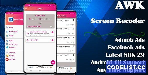 M Screen Recorder NO Root v1.0 For Android [Latest]
