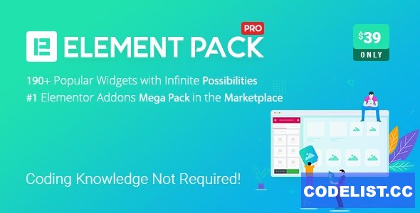 Element Pack v6.0.12 - Addon for Elementor Page Builder