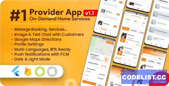 Service Provider App for On-Demand Home Services Complete Solution v1.2.4