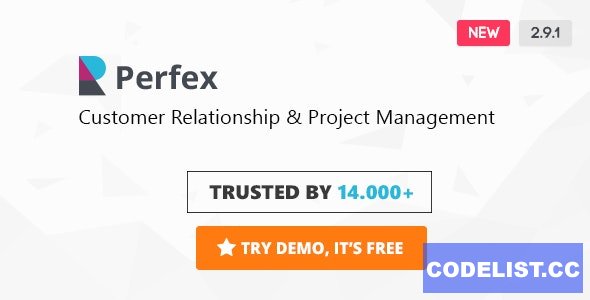 Perfex v2.9.4 - Powerful Open Source CRM