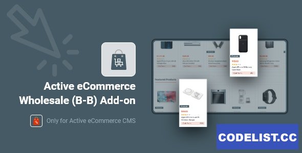 Active eCommerce Wholesale (B-B) Add-on v1.1