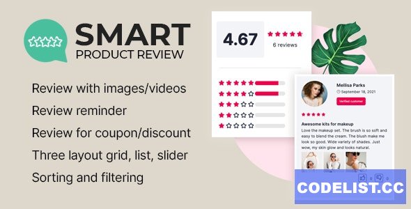 Smart Product Review For WooCommerce v2.0.1