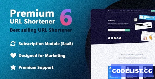 Premium URL Shortener v6.1