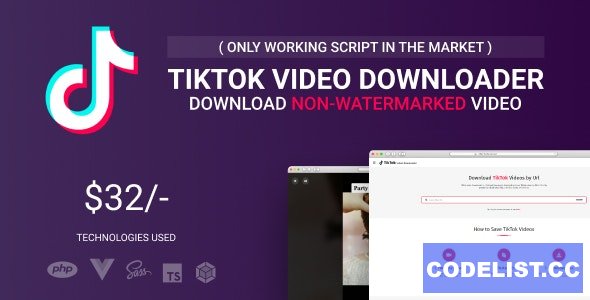 TikTok Video Downloader Without Watermark & Music Extractor v2.5.3