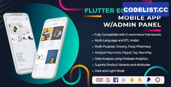 Foodies v1.0 - Flutter Universal Full Mobile App for iOS