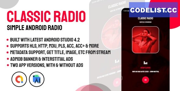 Classic Radio v1.0 - Simple and Easy Radio Player for Android