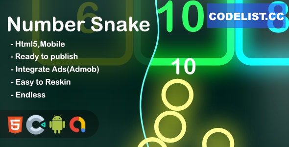 Number Snake (Construct 3 + HTML + Mobile) 
