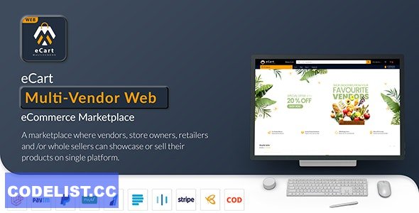 eCart Web v1.0.9 - Multi Vendor eCommerce Marketplace 