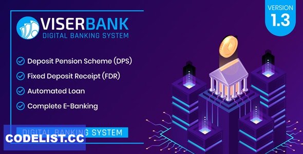 ViserBank v1.3 - Digital Banking System - nulled