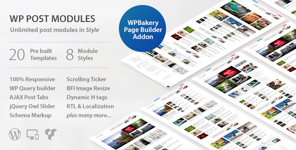 WP Post Modules for NewsPaper and Magazine Layouts v2.7.0