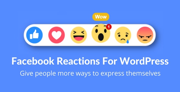 Facebook Reactions For WordPress v2.0
