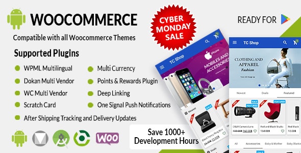 Android Woocommerce v1.9.2 - Universal Native Android Ecommerce / Store Full Mobile Application