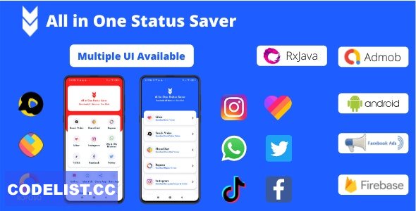 All in One Status Saver v9.0 SnackVideo, ShareChat