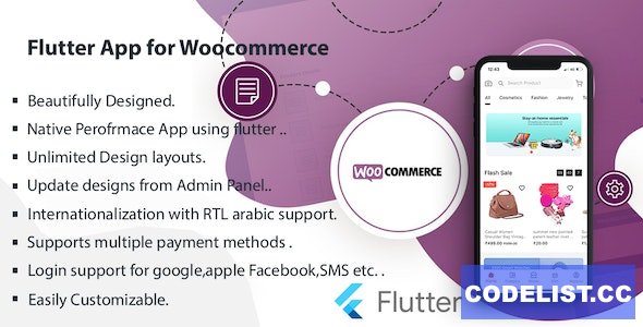 Flutter Multivendor Mobile app for WooCommerce v2.1 » Premium Scripts