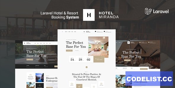 Miranda v1.12 - Hotel and Resort Booking system - nulled 
