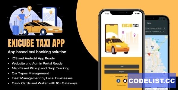 Exicube Taxi App v1.8.0