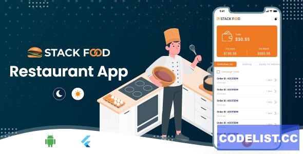 StackFood Multi Restaurant v1.1 - Food Ordering Restaurant App